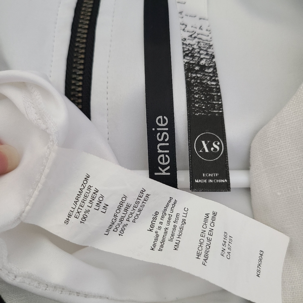 Kensie 100% Linen Dress - Picture 3 of 5